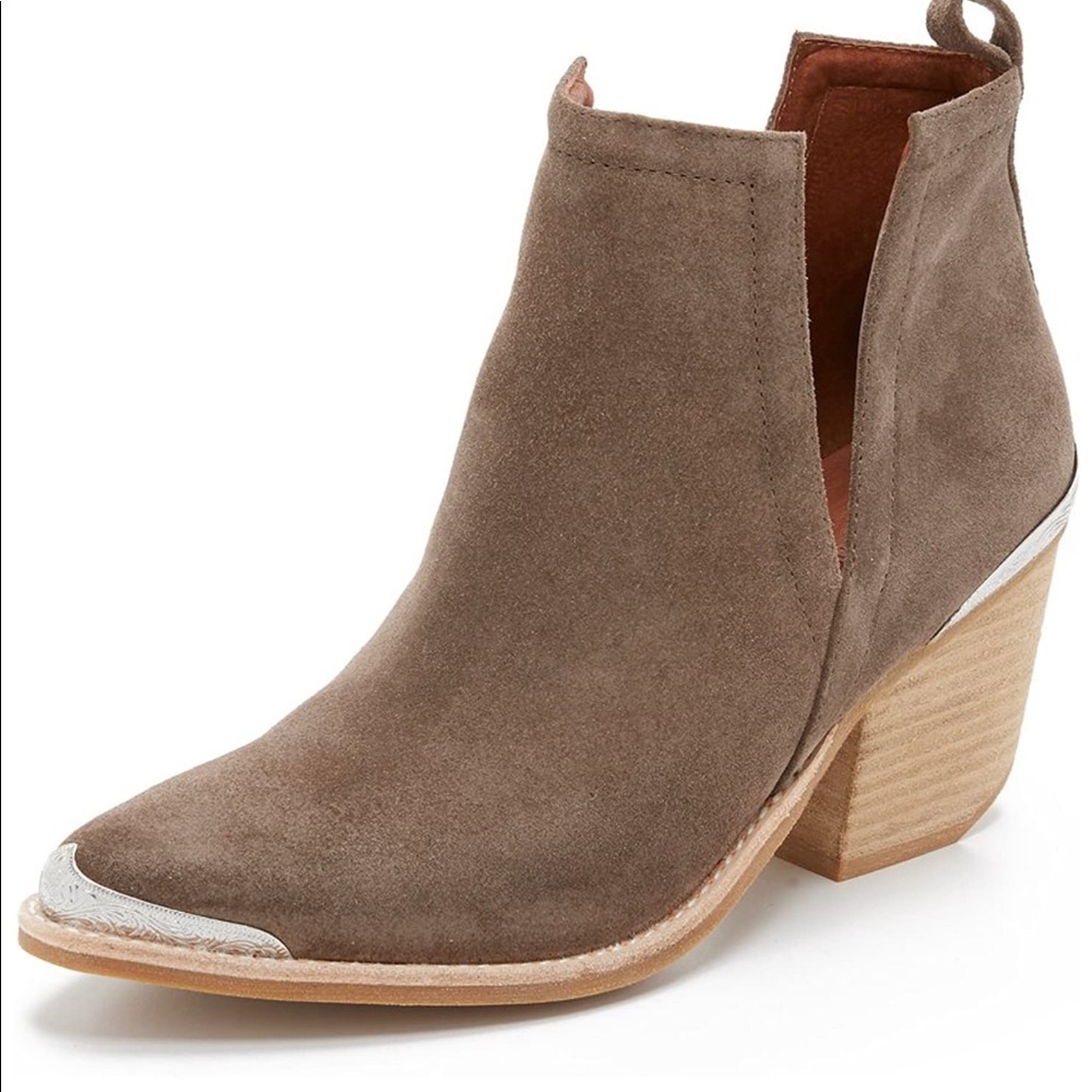 JEFFREY CAMPBELL Cromwell Cutout Western Boot sz 7